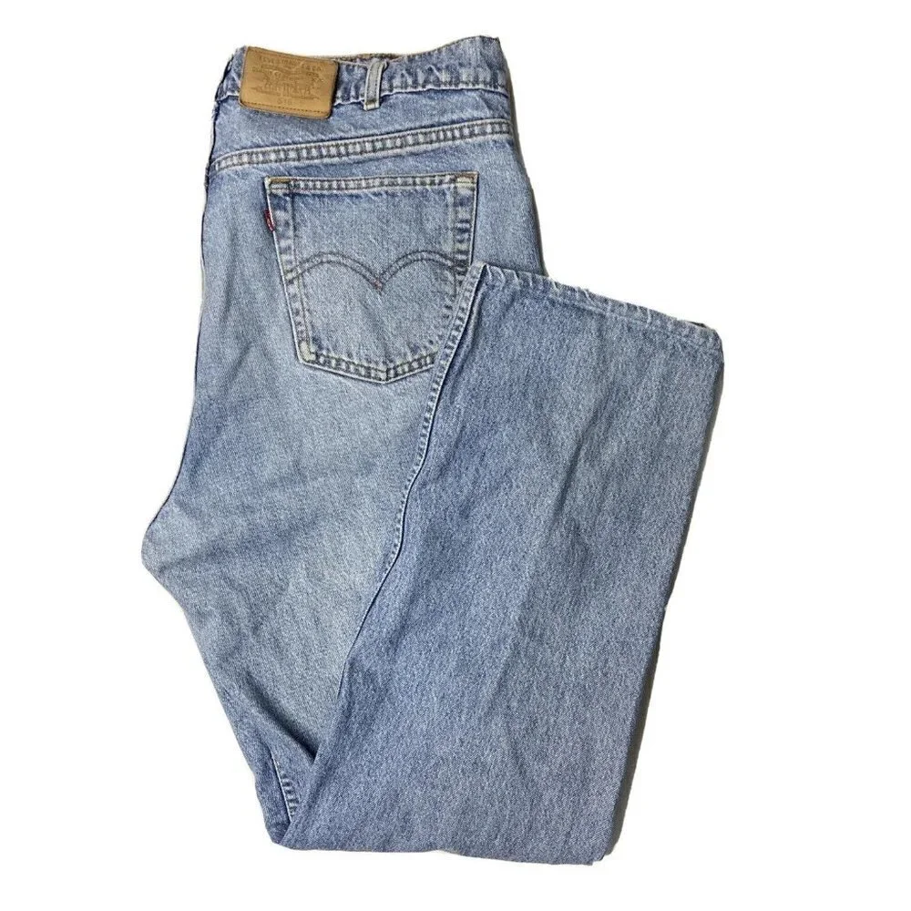 Levi Vintage 516 XX Men 40X31 Hemmed Slim Straight 90s